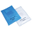 (Blue, 100) Disposable Plastic Aprons Blue or White Eco Flat Pack Polythene Aprons 4