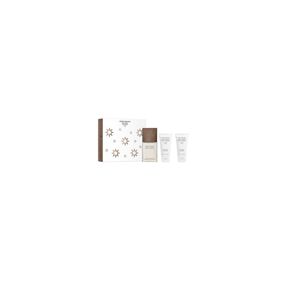 Issey Miyake L'eau D'issey Pour Homme Vétiver Gift Set 50ml EDT Spray + Shower Gel 2 x 50ml