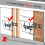 32"-70" Corner Full Motion Articulating TV Wall Mount Bracket VESA 600*400 6