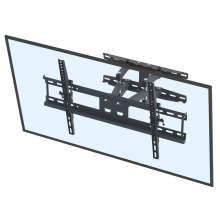32"-70" 110Lbs VESA 600*400 Full Motion TV Wall Mount Tilt Range 0-15°