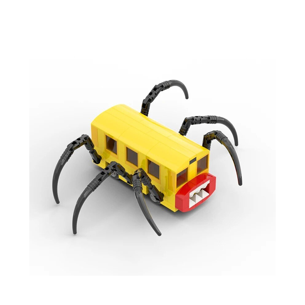 Choo Choo Charles Bus Eater Building Blocks Horror Game Spider Train Monster Animal Bricks Toys Children Birthday Gifts