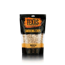 Texas Club Beech Smoking Chips 1 Litre – Mild Beechwood Smoke for Meats, Poultry & Fish