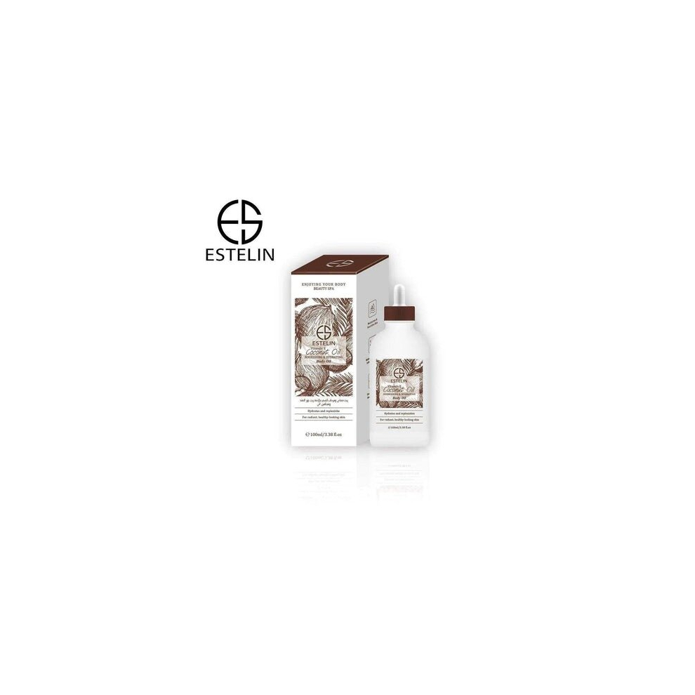 Estelin Coconut Oil & Vitamin E Nourishing & Hydrating Body Oil 100ml