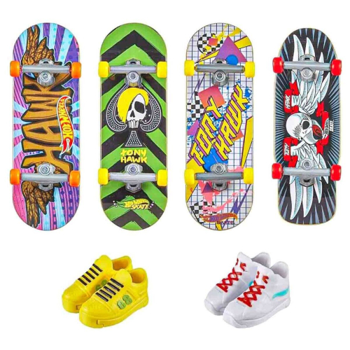 Hot Wheels Hot Wheels Skate 4-Pack - Half Pipe Pack 1