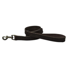 (Chocolate) HugglePets Legacy Leather Dog Lead