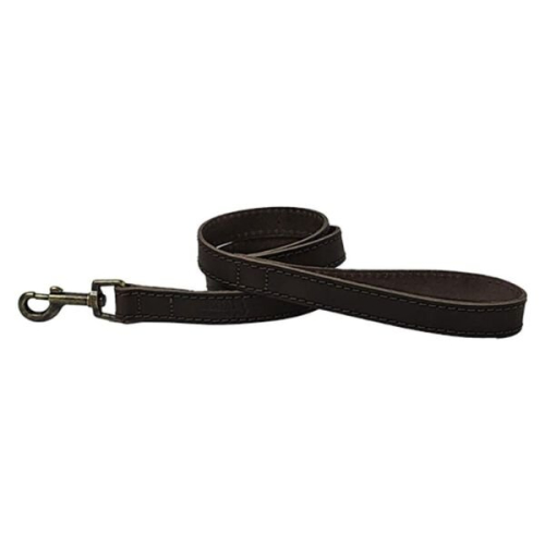HugglePets (Chocolate) HugglePets Legacy Leather Dog Lead