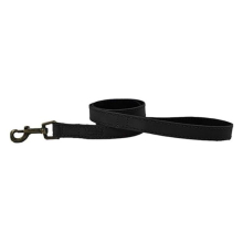 (Black) HugglePets Legacy Leather Dog Lead