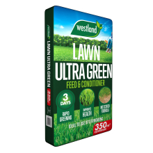 Westland Lawn Ultra Green Improves Lawn Health, 350m² Coverage Bag