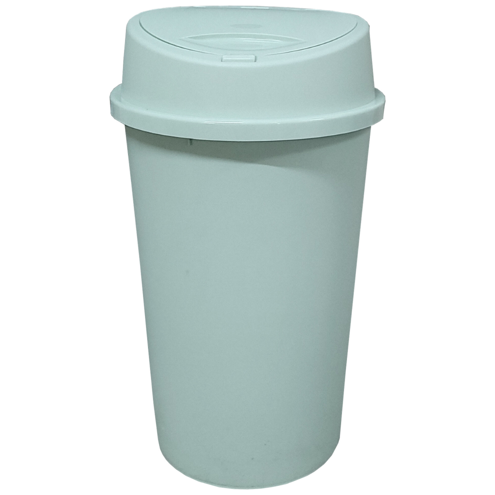 Ketoplastics Kitchen Bin Touch Top Bin 45L - Sage Green