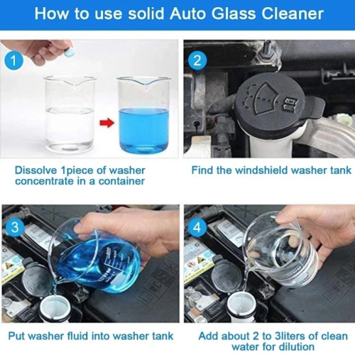 Autoscheibenwaschmittel Brausetablette, 10er-Pack 2