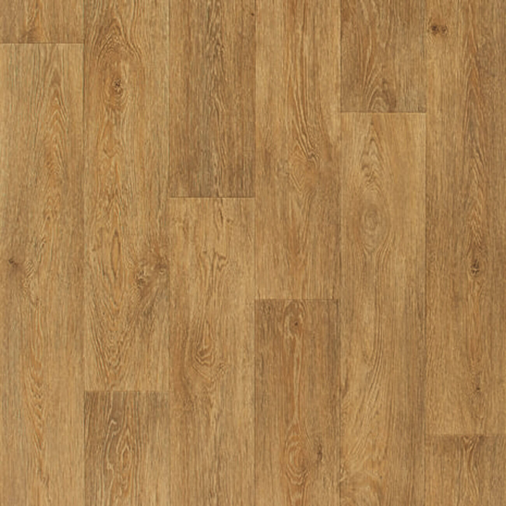 (4m(13'1") X 2m(6'6")-8m², Mercury Beige Narrow Plank) Narrow Wood Effect Lino Vinyl Flooring For LivingRoom Kitchen Vinyl Sheet