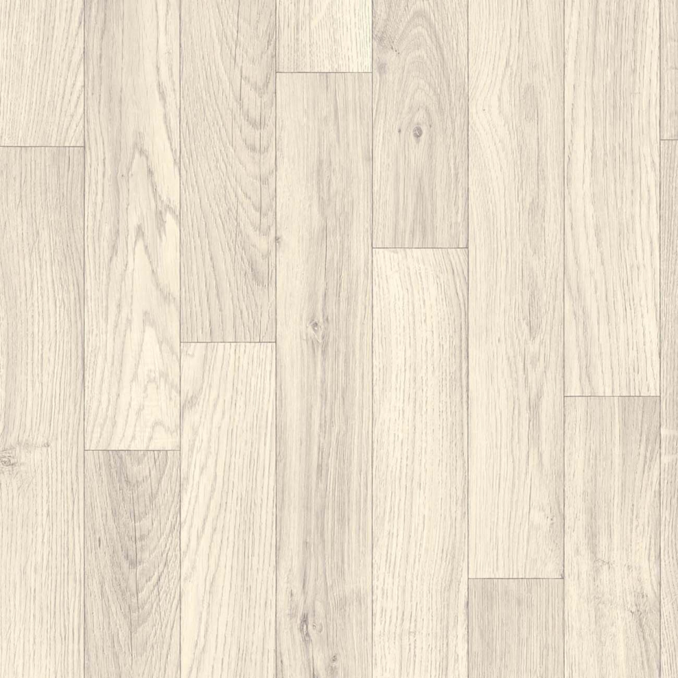 Mega Flooring Uk White (4M(13'1") X 2M(6'6")-8Mâ², Mars Narrow Plank) Narrow Wood Effect Lino Vinyl Flooring For Livingroom Kitchen Vinyl Sheet