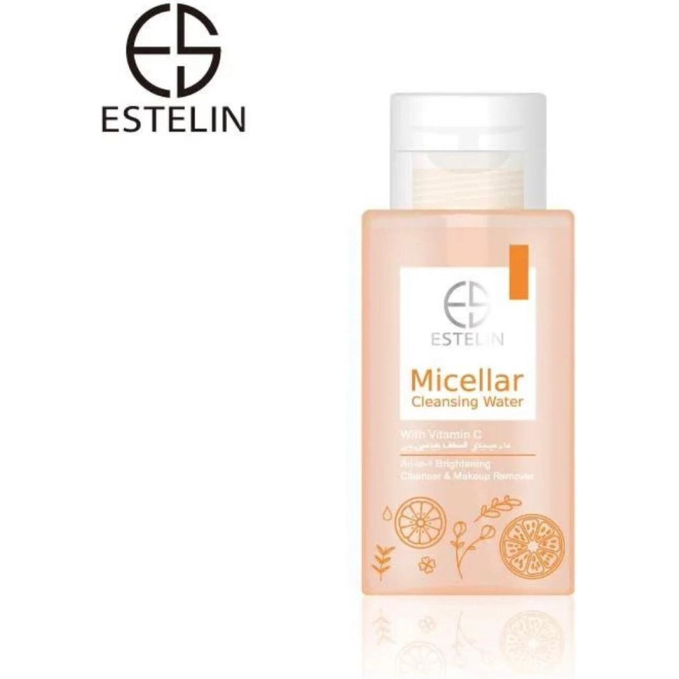 Estelin Micellar Cleansing Water With Vitamin C Gentle Cleanser 300ml