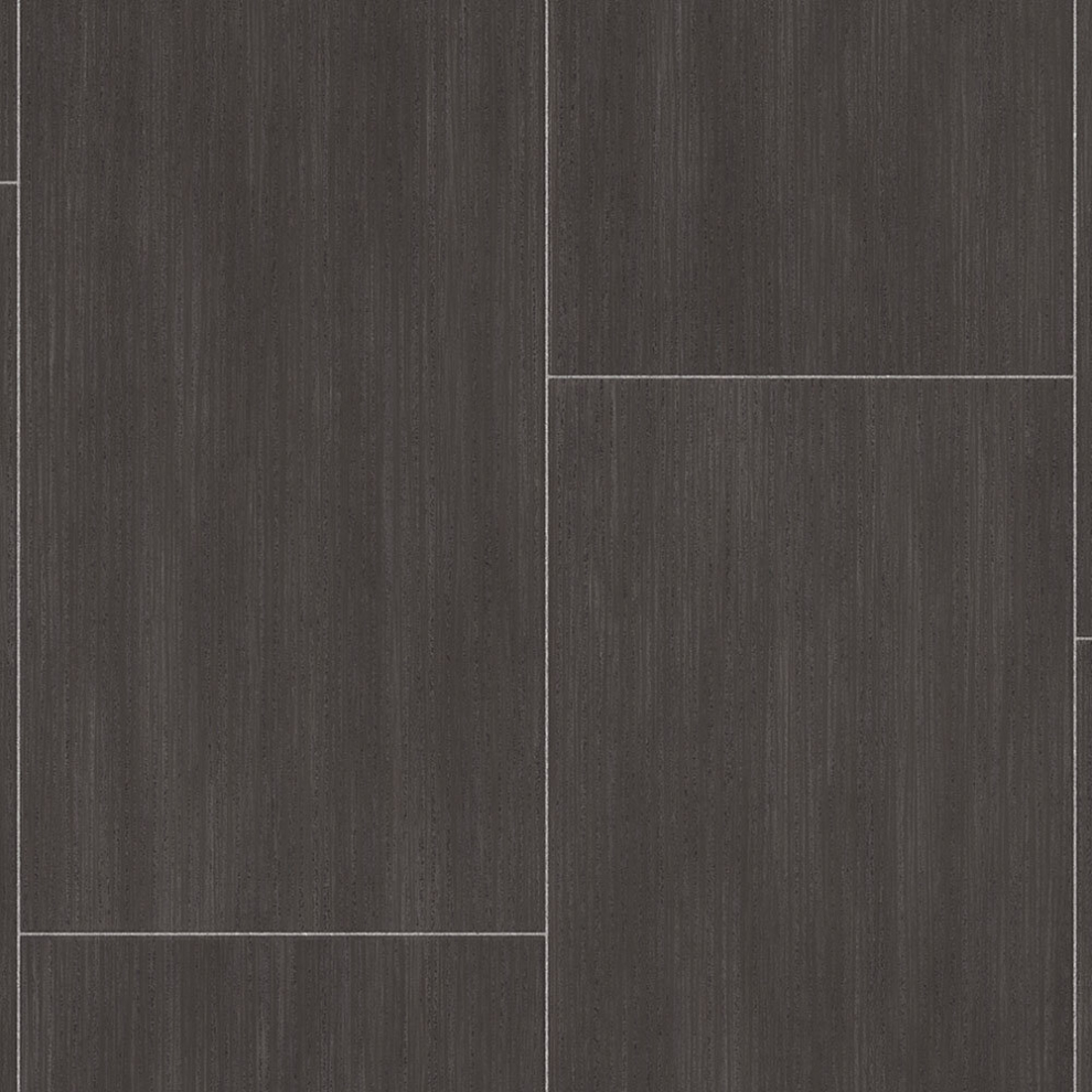 Mega Flooring Uk Dark/Grey (4M(13'1") X 2M(6'6")-8Mâ², Chequers) Tile Stone Effect Lino Vinyl Flooring For Livingroom Kitchen Sheet Vinyl