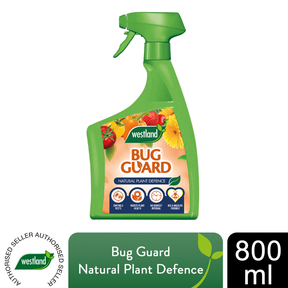 Westland Bug Guard RTU Improves Plant's Natural Defences, 800ml