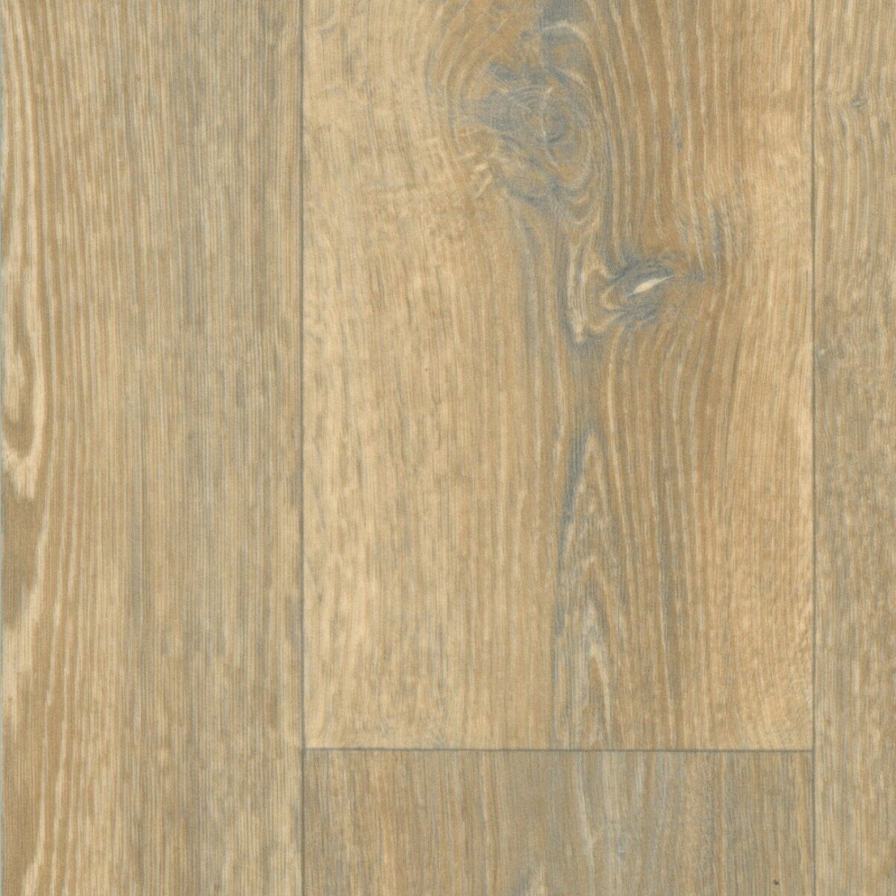 (6m(19'8") X 2m(6'6")-12mÂ², Light Brown Narrow Plank 02) Anti-Slip Narrow Pattern Wood Effect Lino Vinyl Flooring For LivingRoom, Kitchen-image-OPC-PDDRP87-NEW