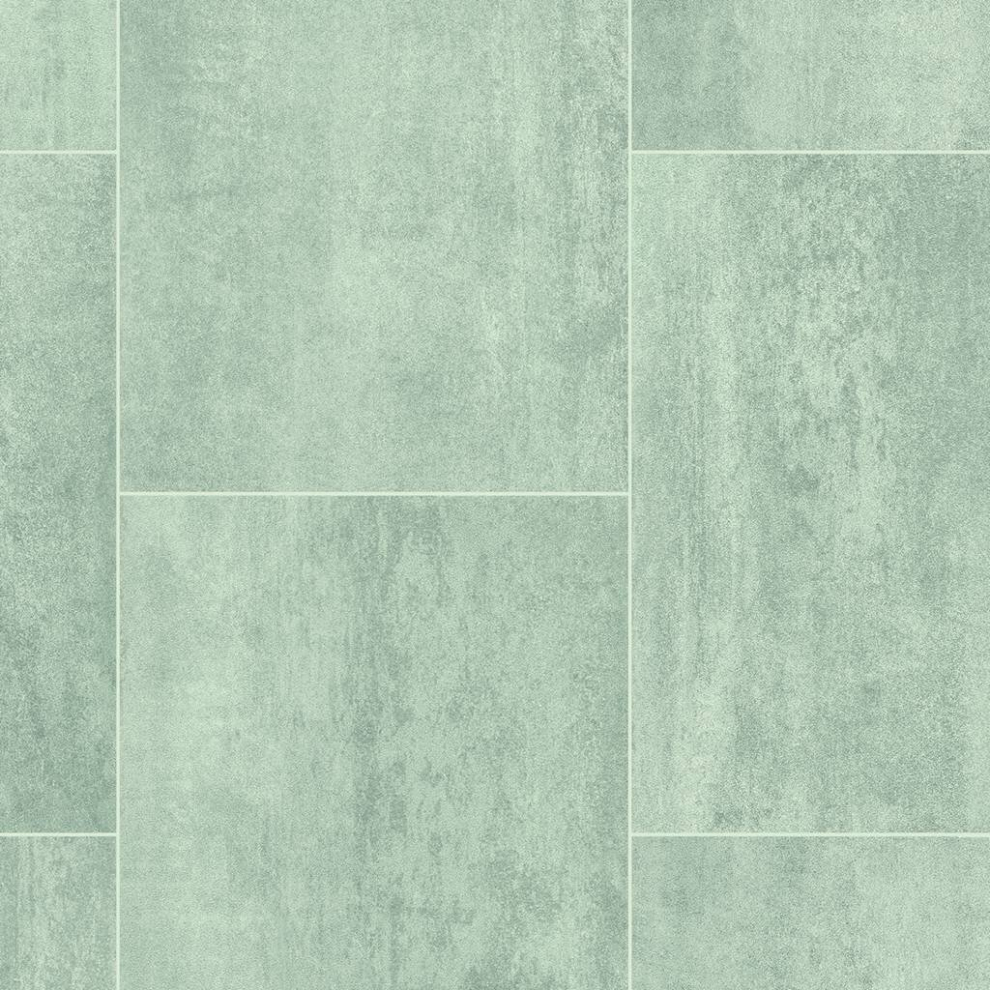 (8M(26'3") X 2M(6'6")-16Mâ², Light Grey Chequers) Tile Stone Effect Lino Vinyl Flooring For Livingroom Kitchen Sheet Vinyl 9506946869875