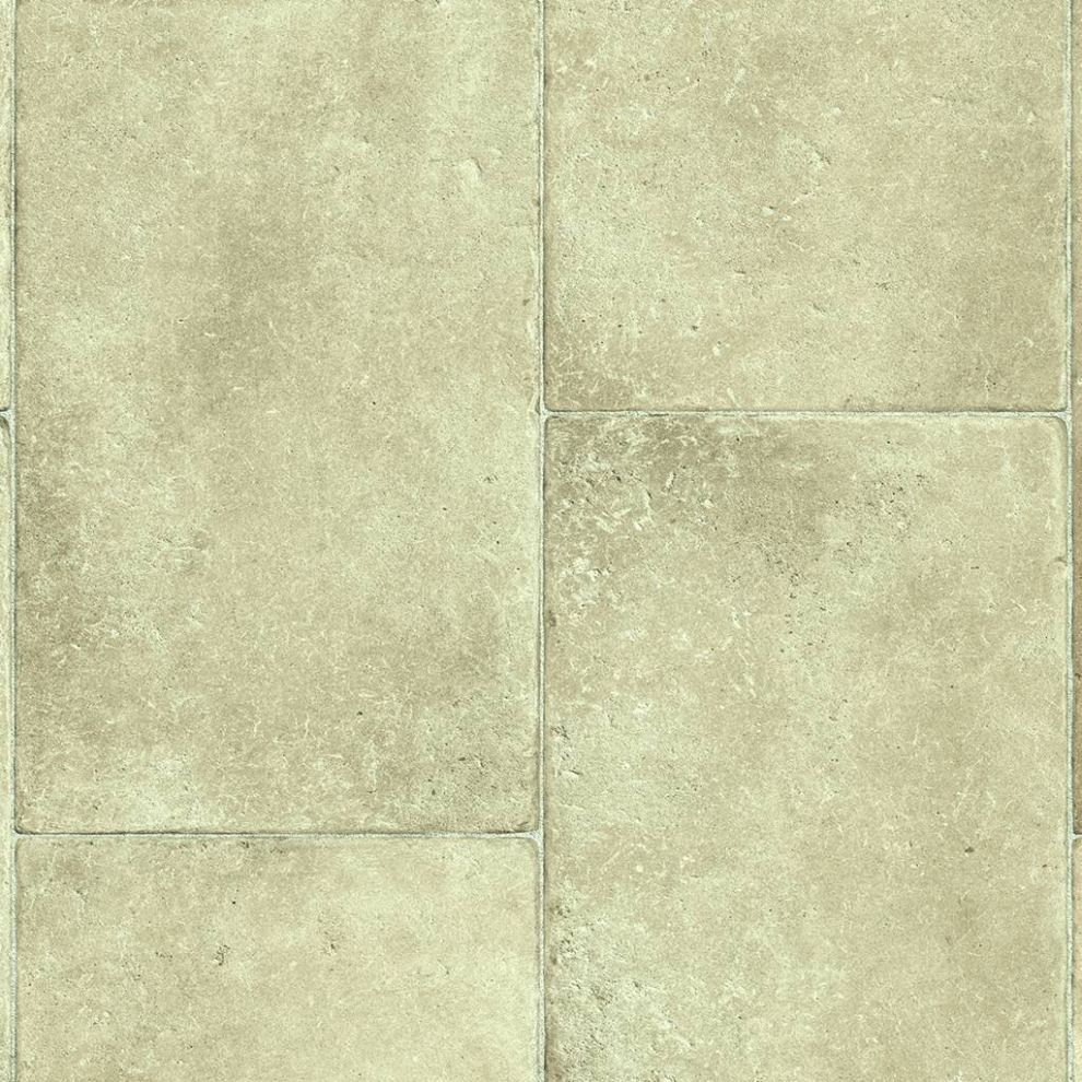 (8M(26'3") X 2M(6'6")-16Mâ², Slate Chequers) Tile Stone Effect Lino Vinyl Flooring For Livingroom Kitchen Sheet Vinyl 9507632369938