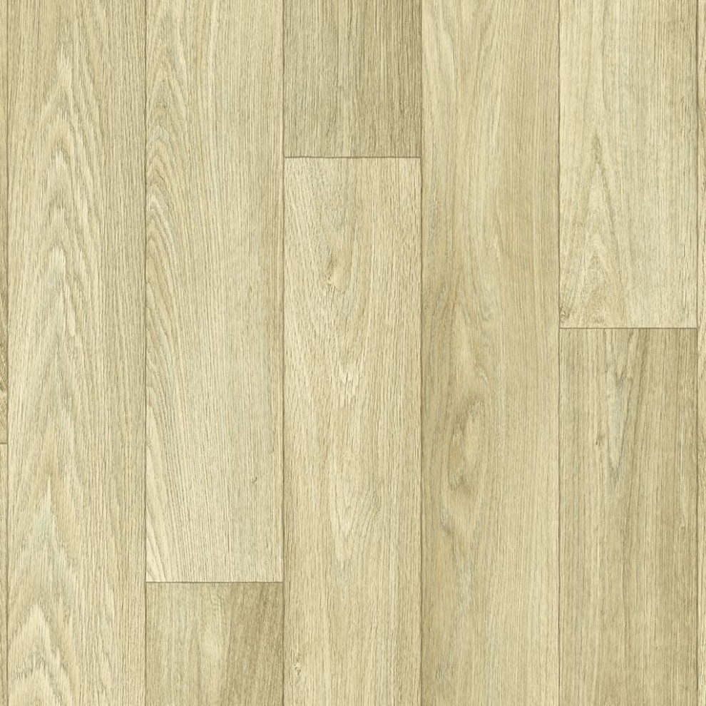 (7M(23') X 2M(6'6")-14Mâ², Light Beige Narrow Plank 666) Slip Resistant Wood Effect Lino Vinyl Flooring For Home Kitchen Bedroom Bathroom 9506349982461