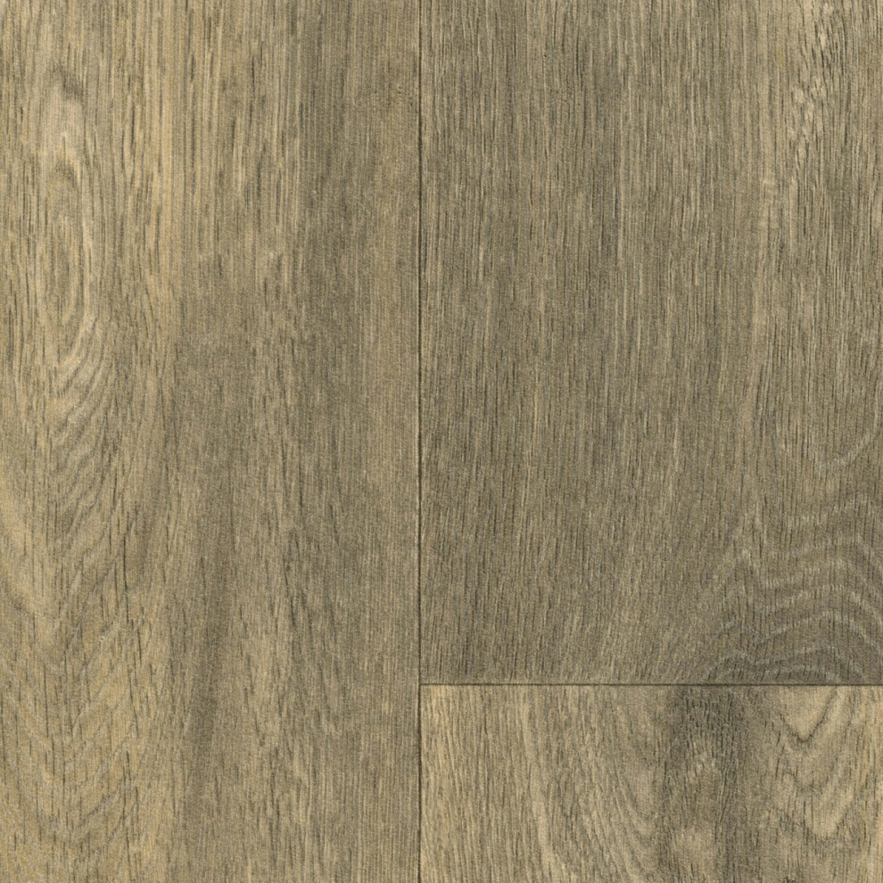 (6M(19'8") X 2M(6'6")-12Mâ², Mercury Dark Beige Oak) Wood Effect Anti-Slip Lino Vinyl Flooring For Livingroom, Hallways, Kitchen 9503277358160