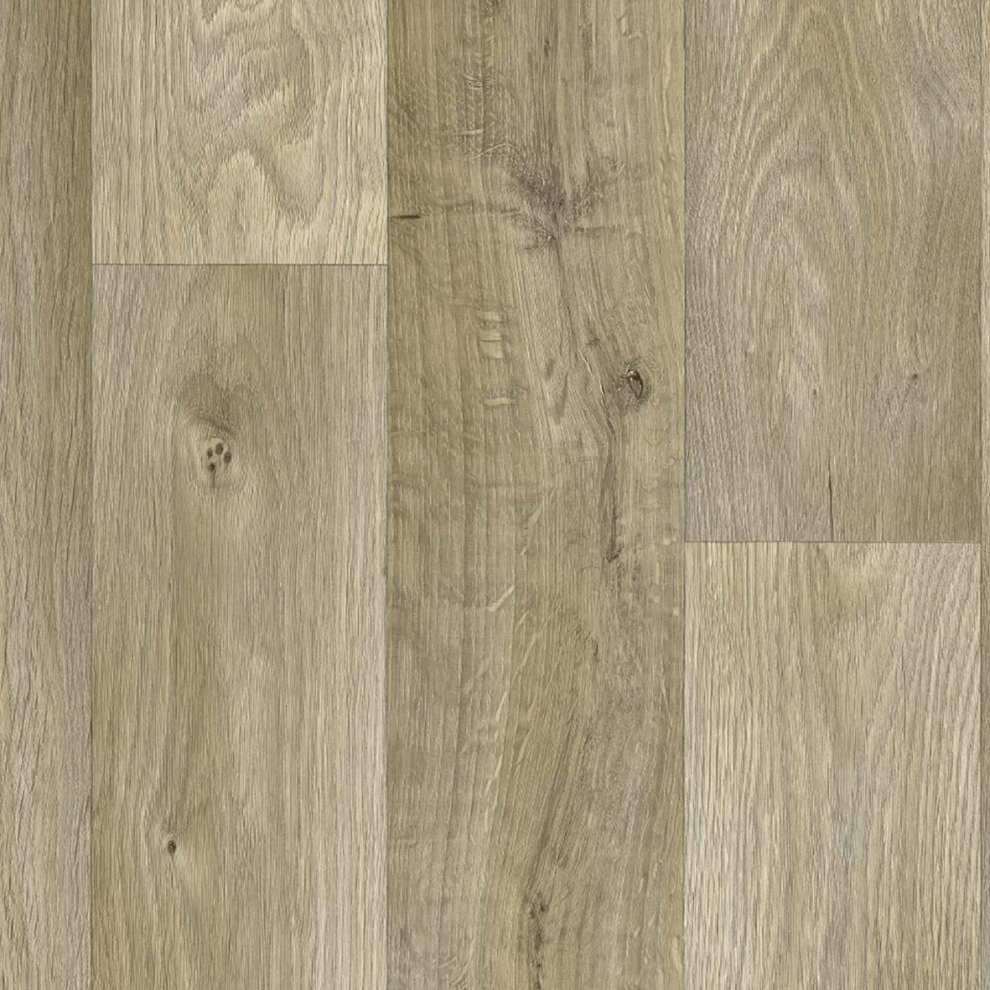 (8M(26'3") X 2M(6'6")-16Mâ², Light Beige Narrow Plank 999) Non Slip Wood Effect Narrow Lino Vinylflooring For Home Kitchen Bedroom Bathroom 9501425124742