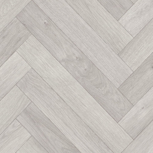 (2m(6'6") X 2m(6'6")-4m², Neptune Silver Herringbone) Herringbone Wood Effect Vinyl Flooring For LivingRoom, Kitchen Vinyl Sheet