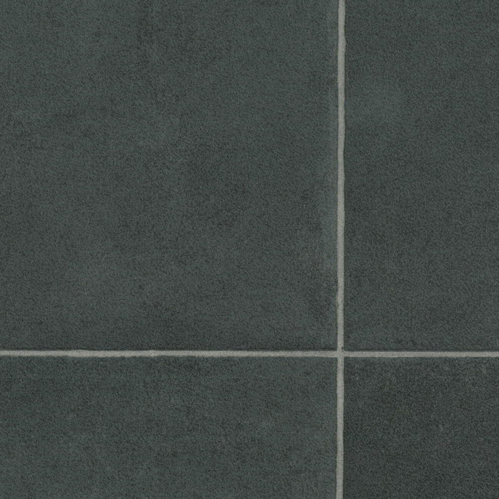 (8M(26'3") X 4M(13'1")-32Mâ², Jupiter Dark Grey Blocks) Tile Effect Non Slip Blocks Pattern Lino Vinyl Flooring For Home Kitchen Bedroom 9503779525473