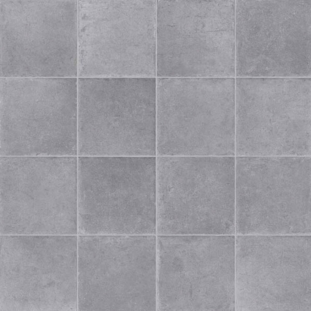 (4m(13'1") X 3m(9'9")-12mÂ², Uranus Grey Blocks) Tile Effect Non Slip Blocks Pattern Lino Vinyl Flooring For Home Kitchen Bedroom-image-OPC-PDDRWDV-NEW