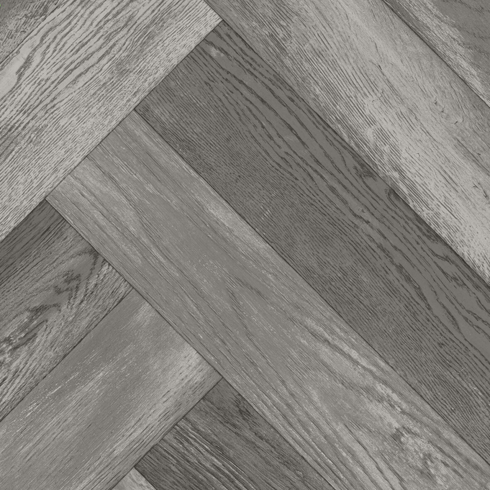 (4M(13'1") X 4M(13'1")-16Mâ², Grey Herringbone 05) Herringbone Wood Effect Vinyl Flooring For Livingroom Kitchen Vinyl Sheet 9509161272765
