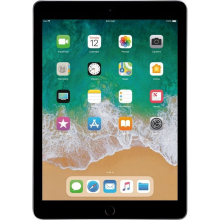 Apple iPad 5 9.7" 128GB Storage WiFi + Unlocked Cellular MP2D2LL/A - Space Gray - Refurbished