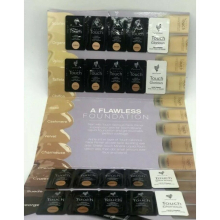 Younique Touch Mineral Liquid Foundation - 16 Samples & 4 Primers - New