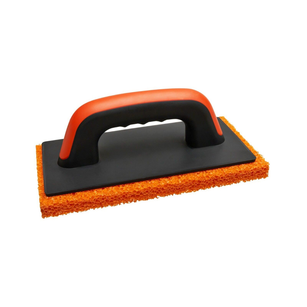Plastic Float 130Mm X 250Mm With 18Mm Rubber Sponge / Grout Trowel 5056517967102