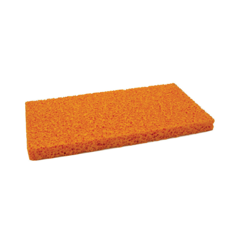 200Mm X 400Mm / 18Mm Orange Rubber Sponge Pad For Grout Float Trowel 5056517967126