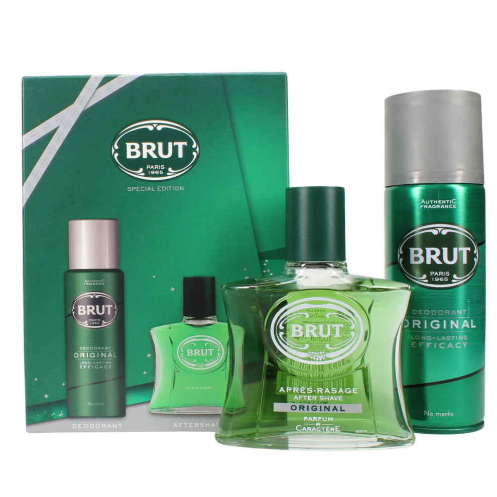 Brut Original Deodorant & Aftershave Set