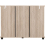 Seconique Oliver 6 Drawer Chest Light Oak Effect 14