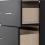 Seconique Nevada 3+2 Drawer Chest in Black Gloss Finish 7