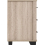 Seconique Oliver 3 Drawer Bedside Light Oak Effect 14
