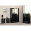 Seconique Nevada 3+2 Drawer Chest in Black Gloss Finish 9
