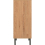 Seconique Leon 3+2 Drawer Chest Medium Oak Effect Metal Legs 17