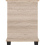 Seconique Oliver 3 Drawer Bedside Light Oak Effect 13