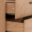 Seconique Leon 3 Drawer Chest Medium Oak Effect Metal Legs 13