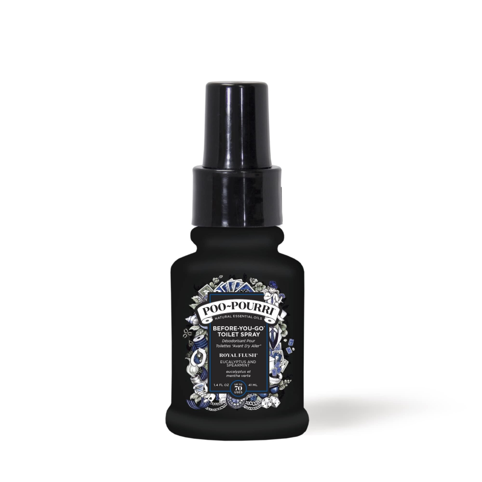 Poo-Pourri, Before You Go Toilet Spray, Paraben Free, Alcohol Free and Non Aerosol, Royal Flush, 1.4oz/41ml