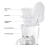 GEEPAS (White) Geepas Coffee Machine & Coffee Grinder Combo Set 5