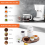 GEEPAS (White) Geepas Coffee Machine & Coffee Grinder Combo Set 3