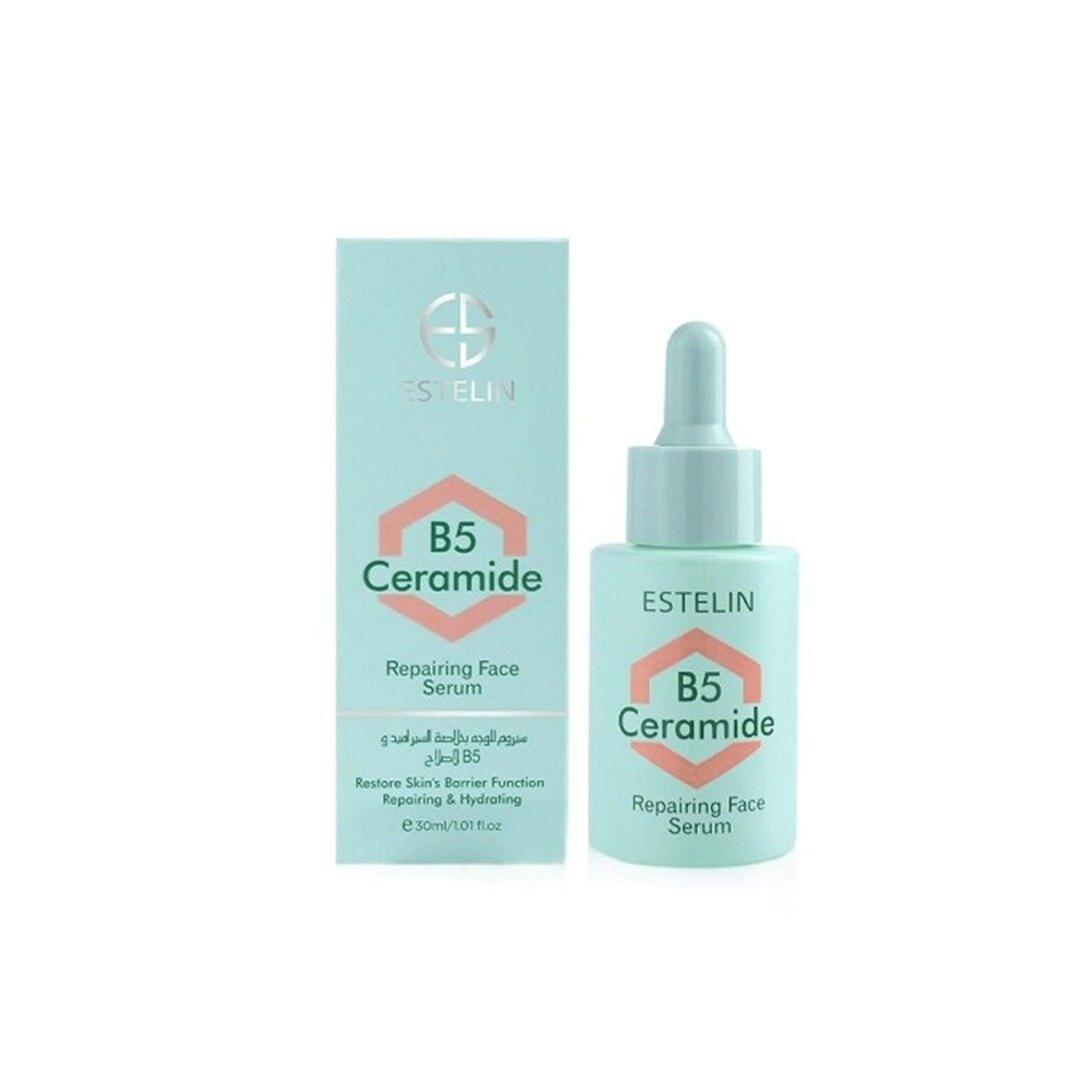 Estelin B5 Ceramide Repairing & Hydrating Face Serum 30ml