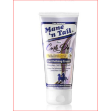 Mane n Tail Curls Day Curl Defining Cream 185 g - Letvægts, frizz-fri hold til definerede, hoppende krøller
