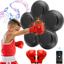 Electronic Music Boxing Training Machine Wall Target Combat with Glove