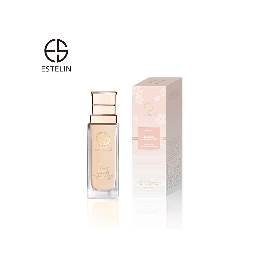 Estelin Cherry Blossoms Micro-Nutritive Luxurious Foundation B40 30g