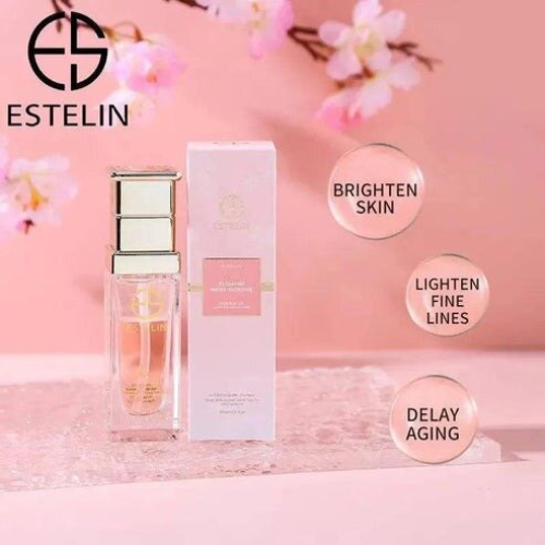 Estelin Cherry Blossoms Micro-Nutritive Double Layer Essence Face Oil 30ml 2