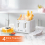 GEEPAS (White) Geepas Electric Kettle & 4 Slice Bread Toaster Set 4